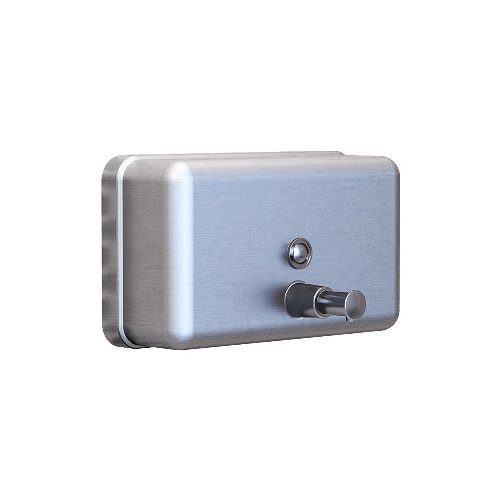 Horizontal Soap Dispenser in Satin Stainless Steel - ML600AS_N