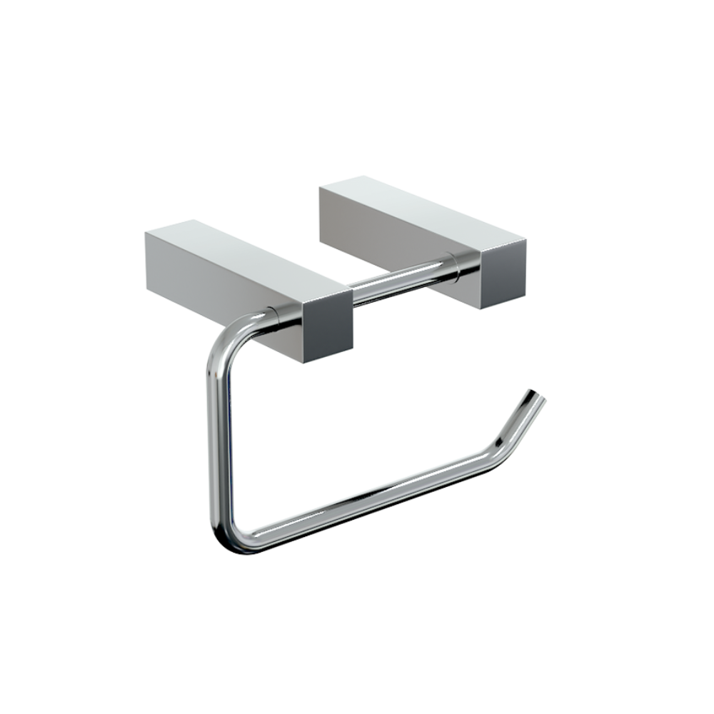 Paterson Single Toilet Roll Holder in Polished Stainless Steel - ML6048PSS