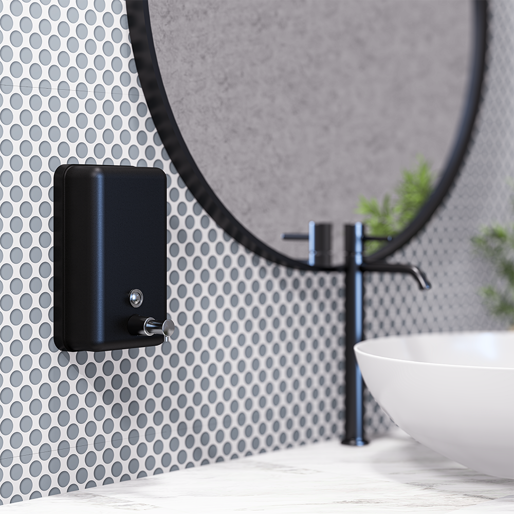 Vertical Soap Dispenser in Designer Black - ML605AS_DESIGNER