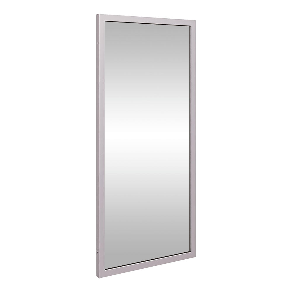 1000mmH x 450mmW Framed Mirror in Satin Stainless Steel - ML771_5