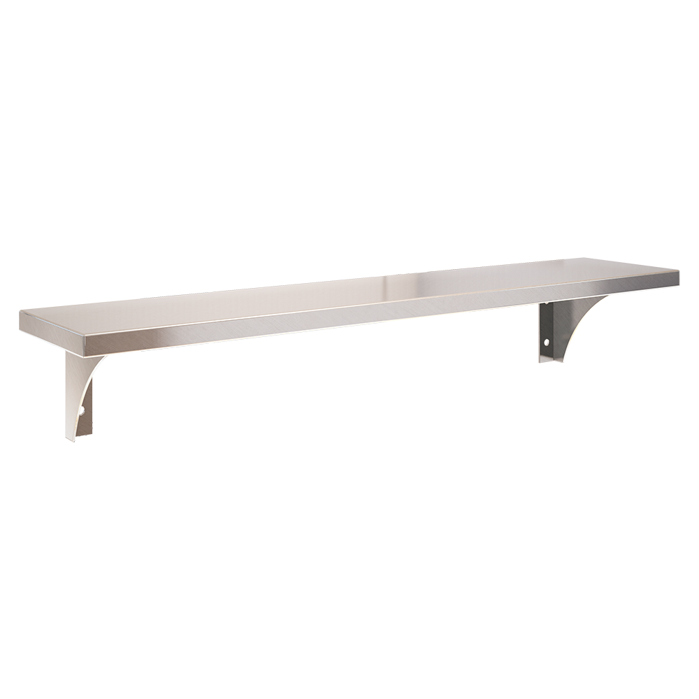 610mm Utility Shelf in Satin Stainless Steel - ML950_24