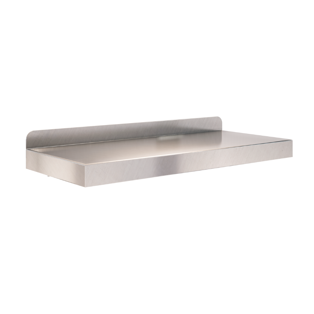 450mm Utility Shelf in Satin Stainless Steel - ML951_450SHELF_SS