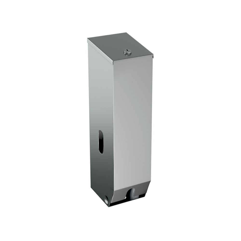 Triple Toilet Roll Dispenser in Satin Stainless Steel - ML833SS