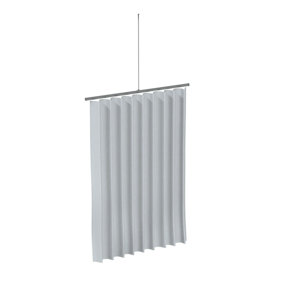 1200mm Micro Shower Straight Curtain Track - SCT_1200MM
