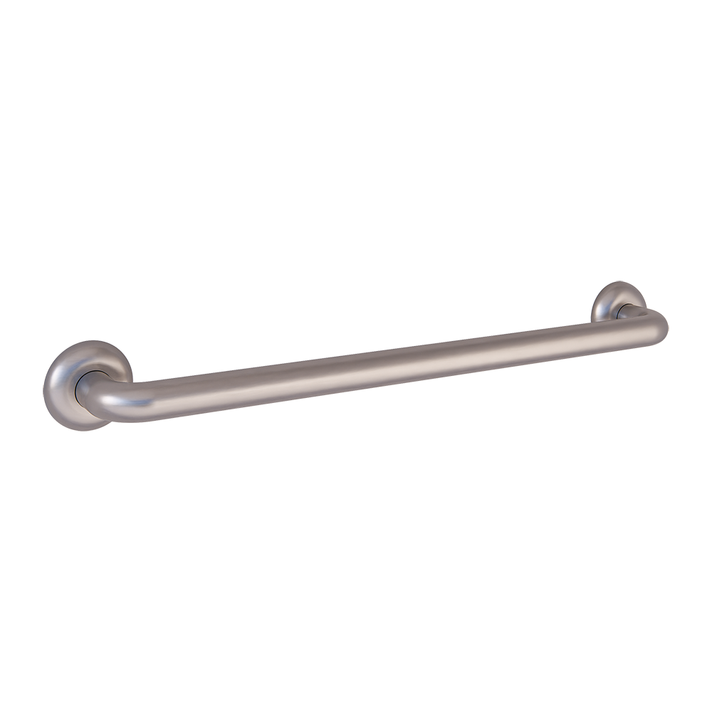 600mm Straight Bariatric Grab Rail in Satin Stainless Steel - MLRB_331_SS