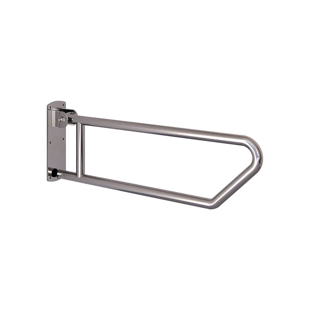 Click-Lock Pull Down Grab Rail in Polished Stainless Steel - MLR55_PSS