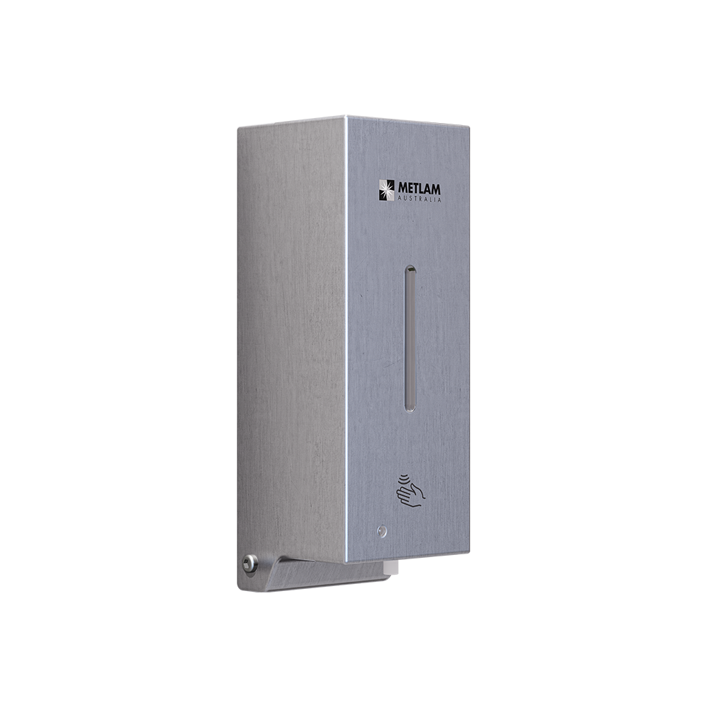 Automatic Square Foam Soap Dispenser in Satin Stainless Steel - ML_MSD_SQFOAM_SS
