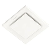 Square Bathroom Exhaust Fan - Various Size