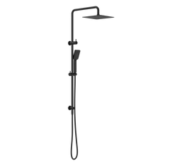 Square Project Dual Shower Rail - Various Colours