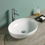 Mirage Counter Top Ceramic Basin 520x395mm - Various Colours