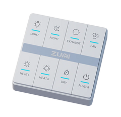 Exhaust Fan/Light/Heater 3-in-1 Bathroom Heater with Air heating