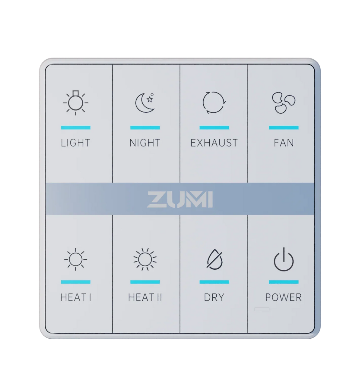 Exhaust Fan/Light/Heater 3-in-1 Bathroom Heater with Air heating