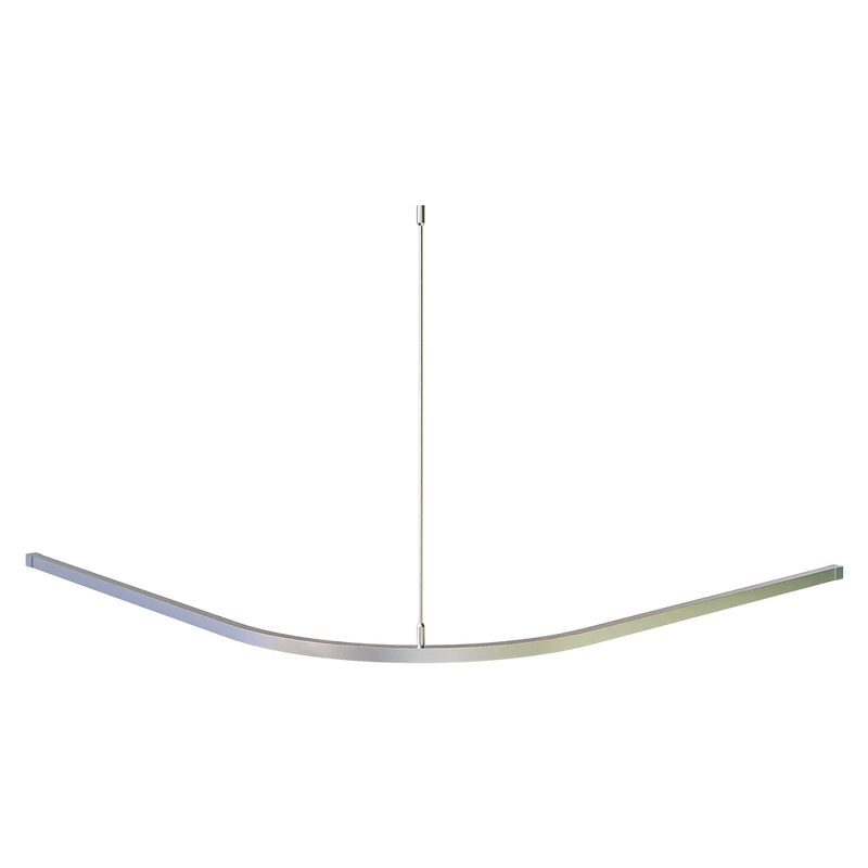 1200mm x 1200mm L Bend Shower Curtain Track System - SCT_1200X1200MM_PACK