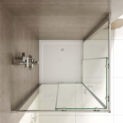 SS03 Corner Sliding Shower Screen - SS03 Chrome