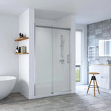 SS20 Wall to Wall Front Only Sliding Shower Screen - Various Colours & Sizes