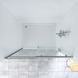 SS20 Wall to Wall Front Only Sliding Shower Screen - Various Colours & Sizes