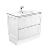 BV23 Hampton Matte White Fingerpull Freestanding Vanity - 750 / 900 / 1200mm