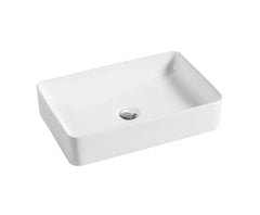 Flux Counter Top Ceramic Basin 505x340mm - Various Colours