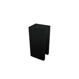 Radius/Round Corner Walk In Shower Screen - Various Colours