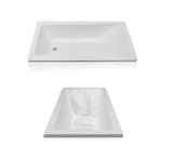 Insert / Island Bath 1400 / 1500 / 1595 / 1700mm Acrylic White