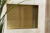Premium Stainless Steel Shower Wall Niche - Various Colours & Sizes