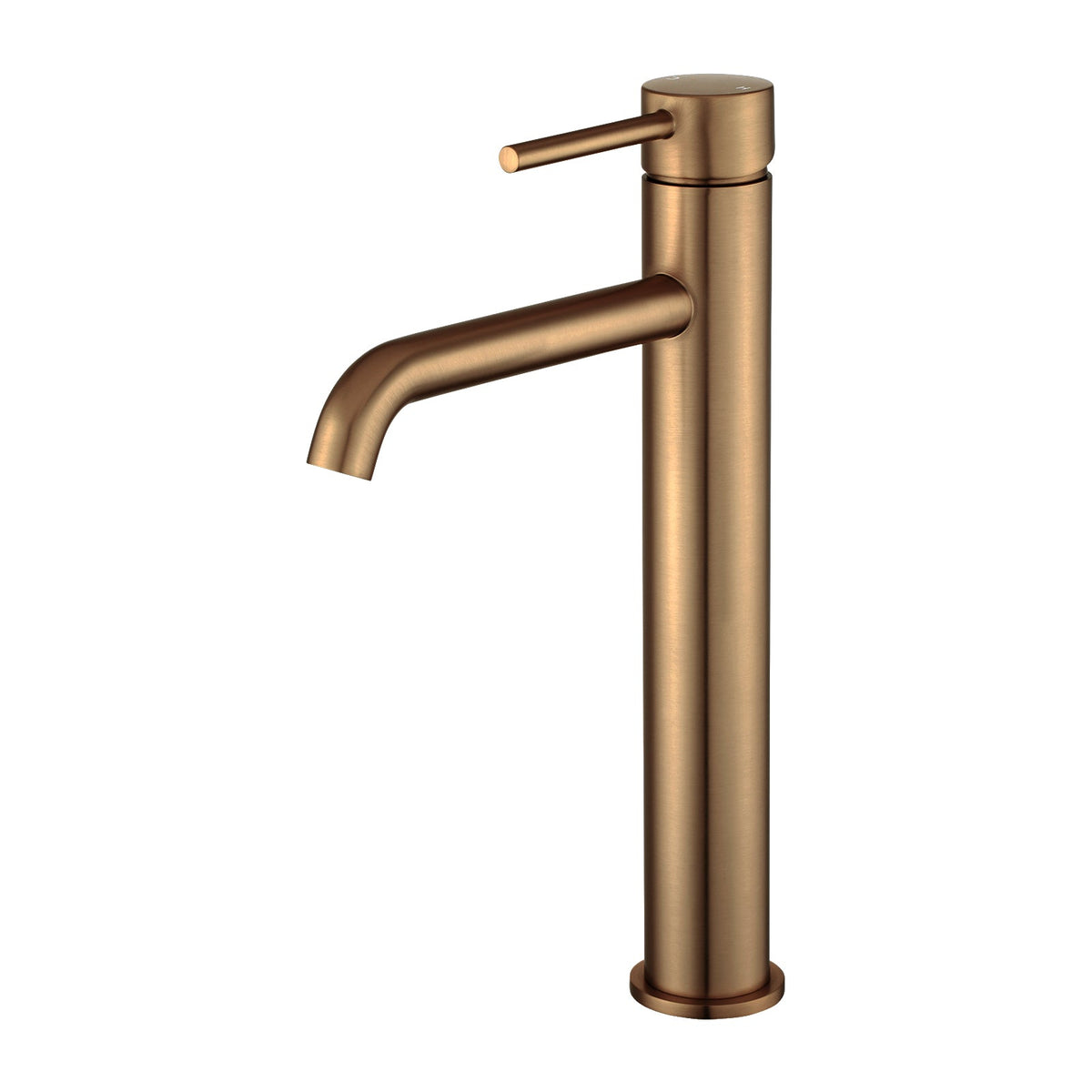 TBM02 Round Tall Basin Mixer (Curved Spout) - Various Colours