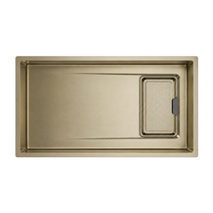 Premium Single Bowl Drop in/Undermount Kitchen Sink 810x450mm - Various Colours