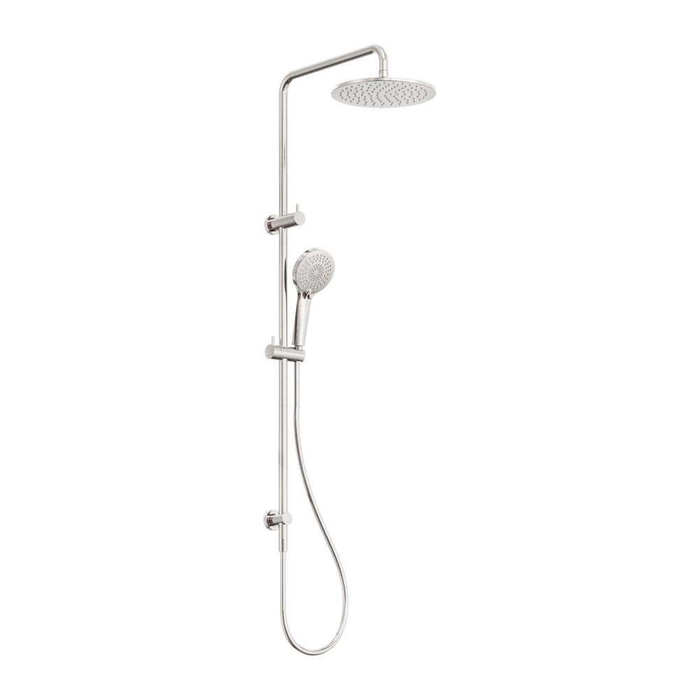 Nero Round Twin Shower Rail - Various Colours