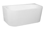 Back to Wall Freestanding Bath 1400 / 1500 / 1700 - Matte White