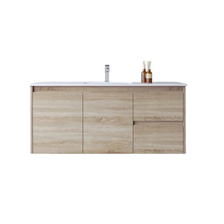 BV17WH (460mm Depth) Woodgrain Fingerpull Wall Hung Vanity- 1200mm