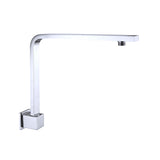Square High-Rise Overhead Shower Arm - Various Colours