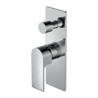Bianca Shower / Bath Mixer with Diverter (Rectangle Backplate) - Various Colours