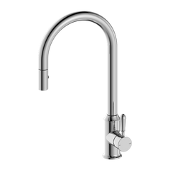 York Kitchen / Laundry Sink Mixer with Pullout and Veggie Spray - Various Colours