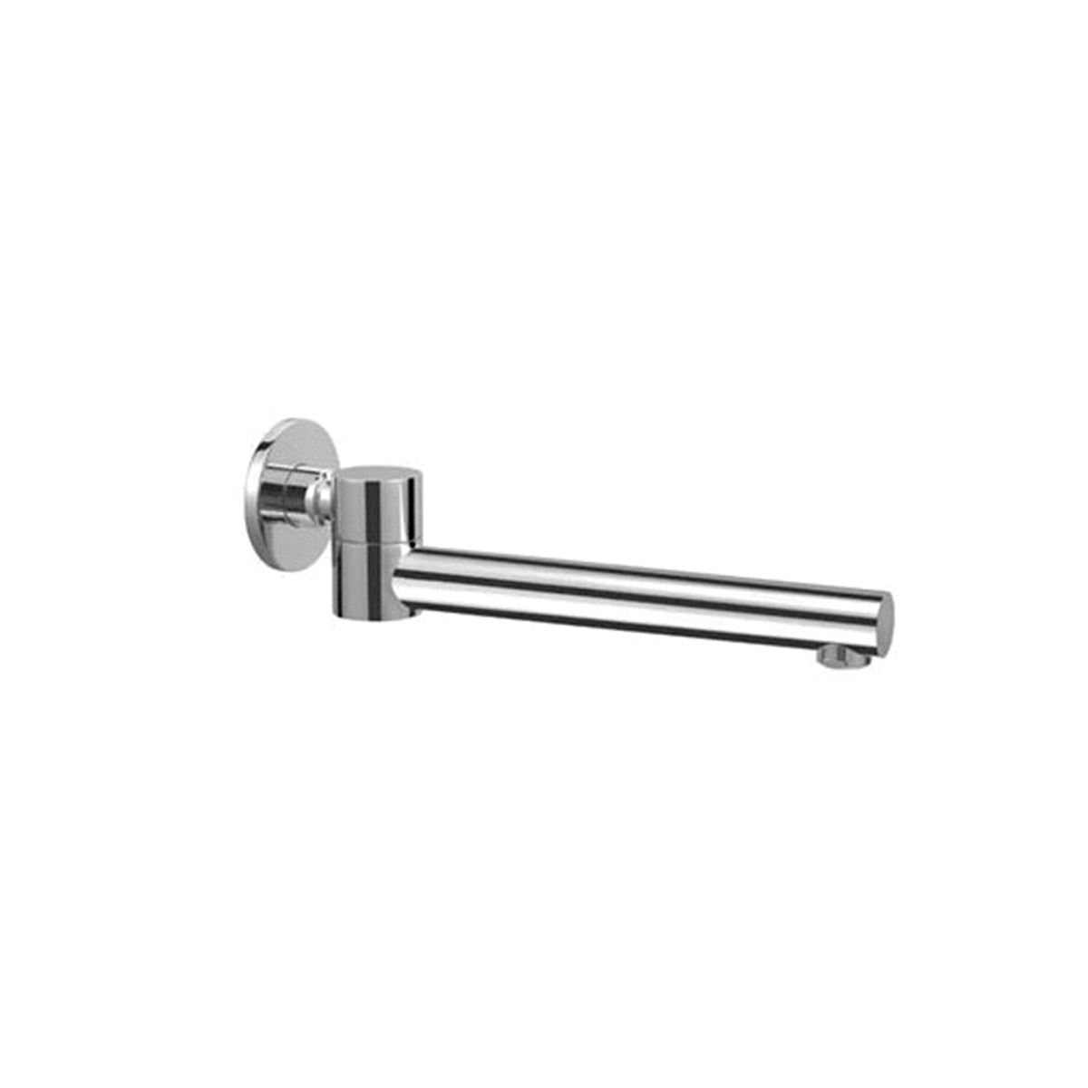 Nero Dolce Round Bath Wall Swivel Spout - Various Colours