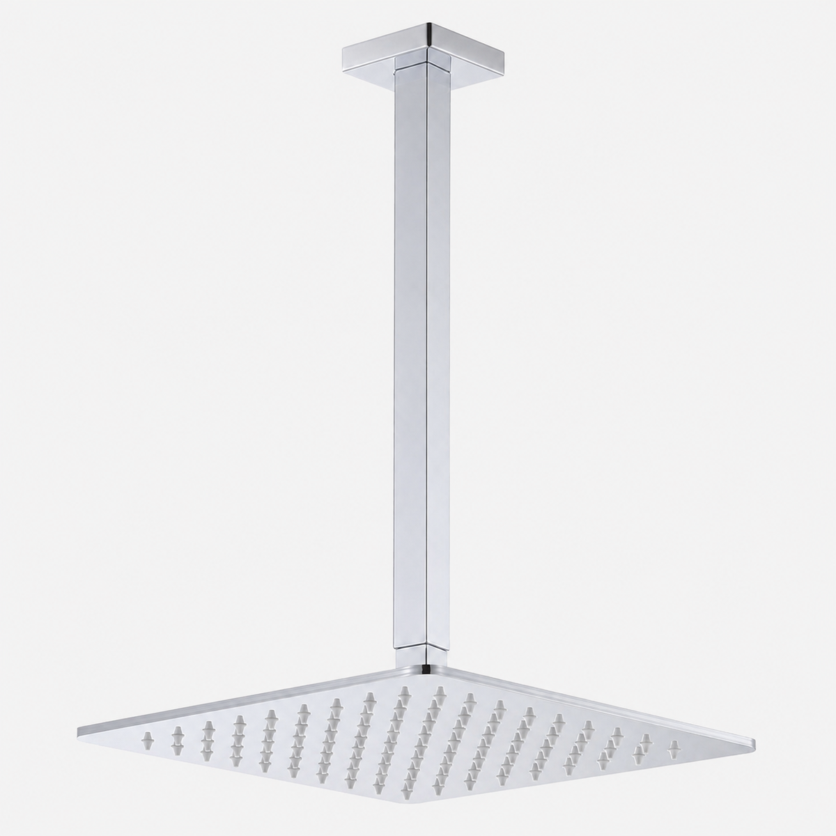 Square Ceiling Shower with Overhead Shower Head 250mm- Various Colours