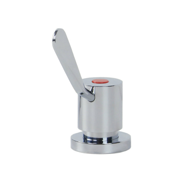 Gentec CLLF10030H Lead Free DZR Brass Hob Mounted 100mm Lever Control Valve w/ Hot