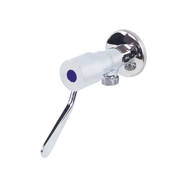 Gentec CLLF10050C Lead Free DZR Brass Wall Mounted 100mm Lever Cistern Tap w/ 15mm Male Outlet – Cold