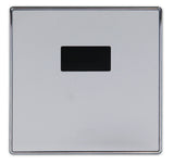 Wall Hung Urinal with Sensor Flush Plate- Gloss White