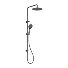 Nero Round Twin Shower Rail - Various Colours