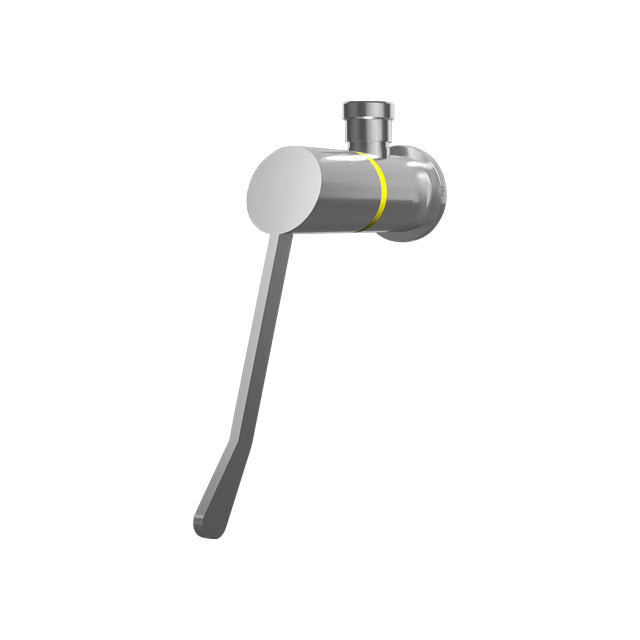 Gentec GPCL15045H Zero Lead Stainless Steel 316 Wall Mounted 150mm Lever Washing Machine Tap w/ 20mm Male Outlet – Hot