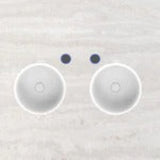 (Semi Inset Basin) Cutting Fee - Two Basin Holes and Two Offset Inside Tapholes