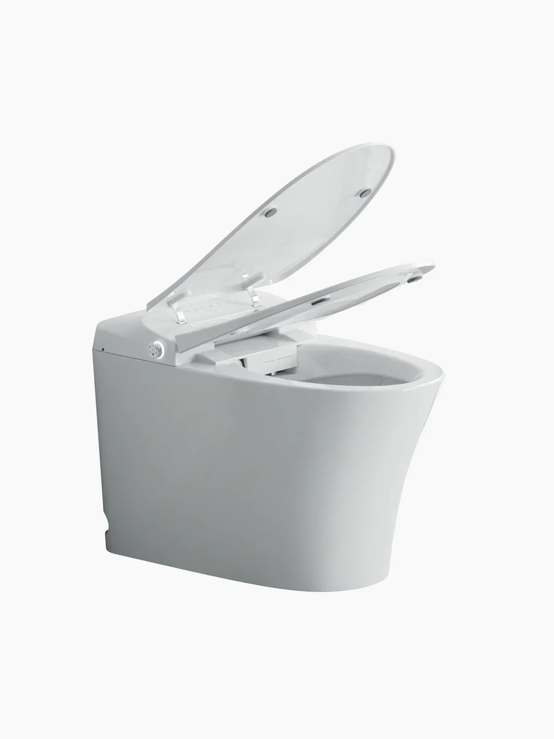 Inbuilt Cistern Tornado Flush Toilet Suite with Smart Remote Bidet Seat - White (4 Star)