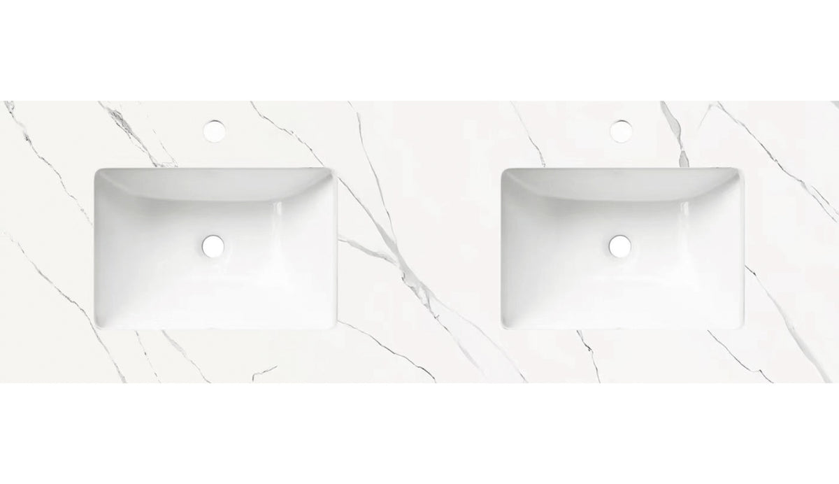 BV95WH Natural Oak Fingerpull Wall Hung Vanity - 600 / 750 / 900 / 1200 / 1500mm