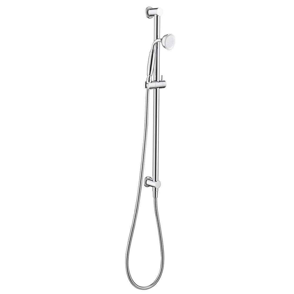 Heritage Rail Shower with Solid Brass Hand Shower - Various Colours