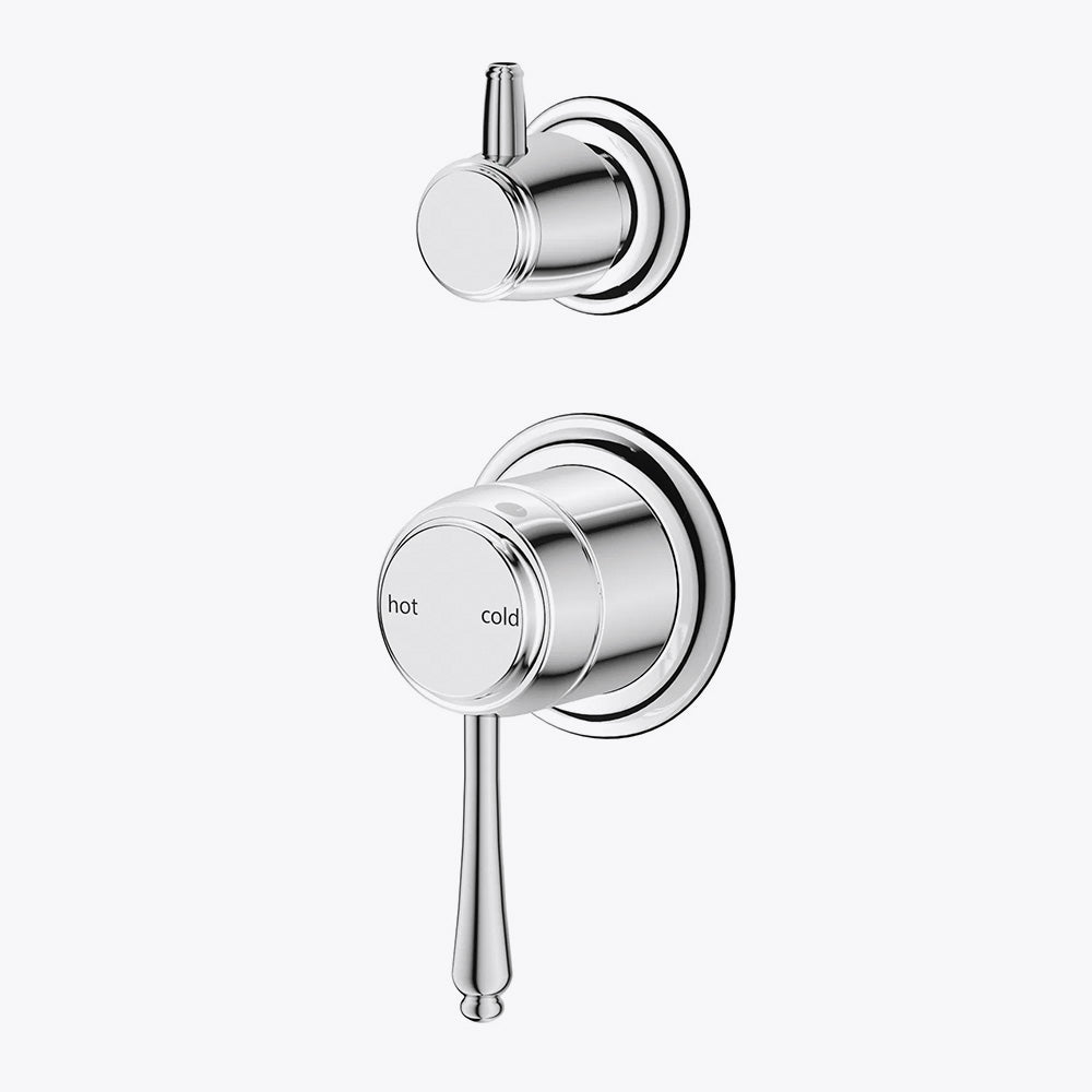 SMD16 Heritage Shower / Bath Mixer with Diverter (Separate Backplate) - Various Colours