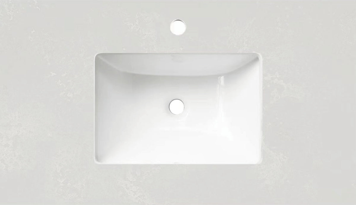 BV95WH Natural Oak Fingerpull Wall Hung Vanity - 600 / 750 / 900 / 1200 / 1500mm