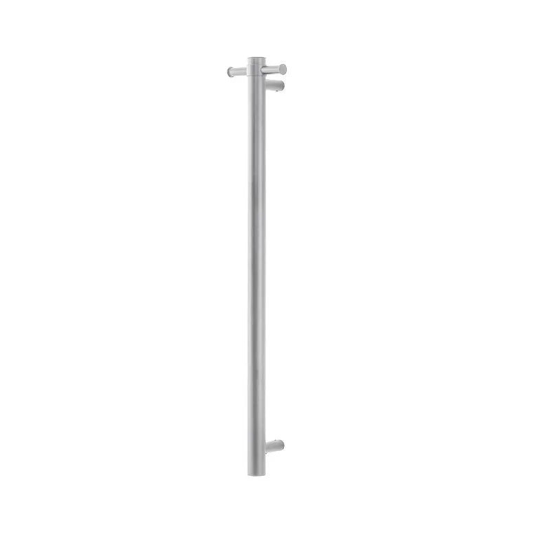 Round Vertical Heated Towel Rail 42 x 950mm - Various Colours