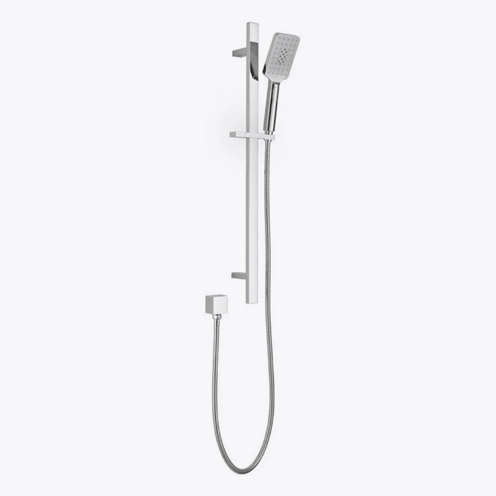 Slim Square Rail Shower - Various Colours