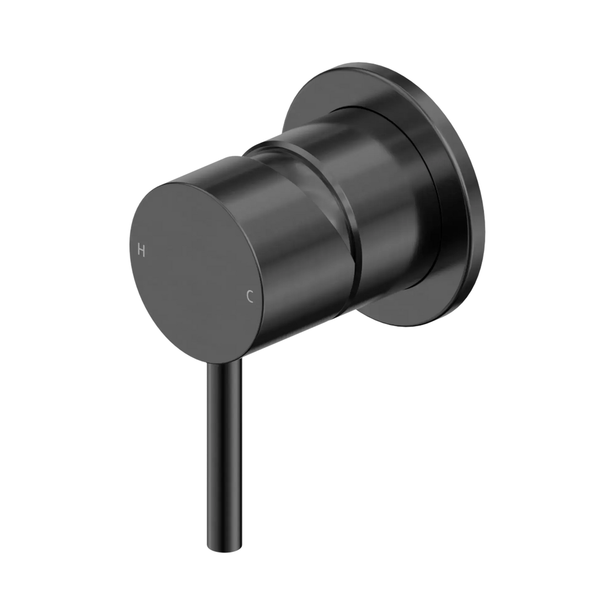 SM01-II Nero Round Shower / Bath Wall Mixer - Various Colours
