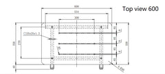 Care Shower Seat - 600x398 / 960x398mm